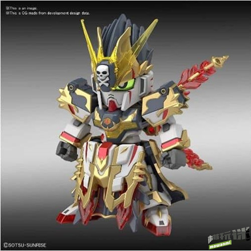 BANDAI 發布天霸曹操飛翼、大喬正義女神、甘寧海盜高達模型