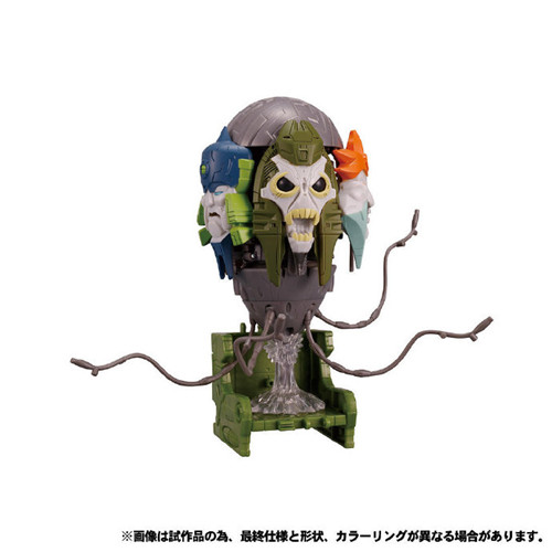 Takara Tomy公開日版Earthrise五面怪官圖 鱷魚精顏色不同