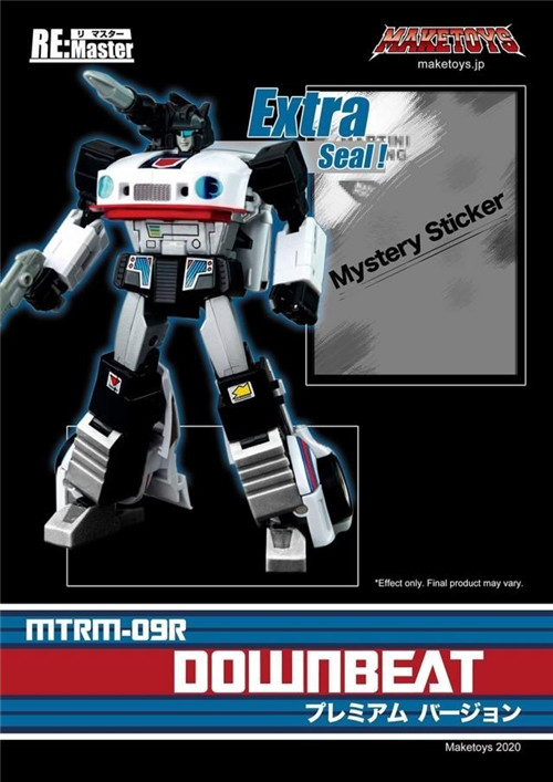 MakeToys宣布5月下旬推出MTRM-09R Downbeat爵士限定版