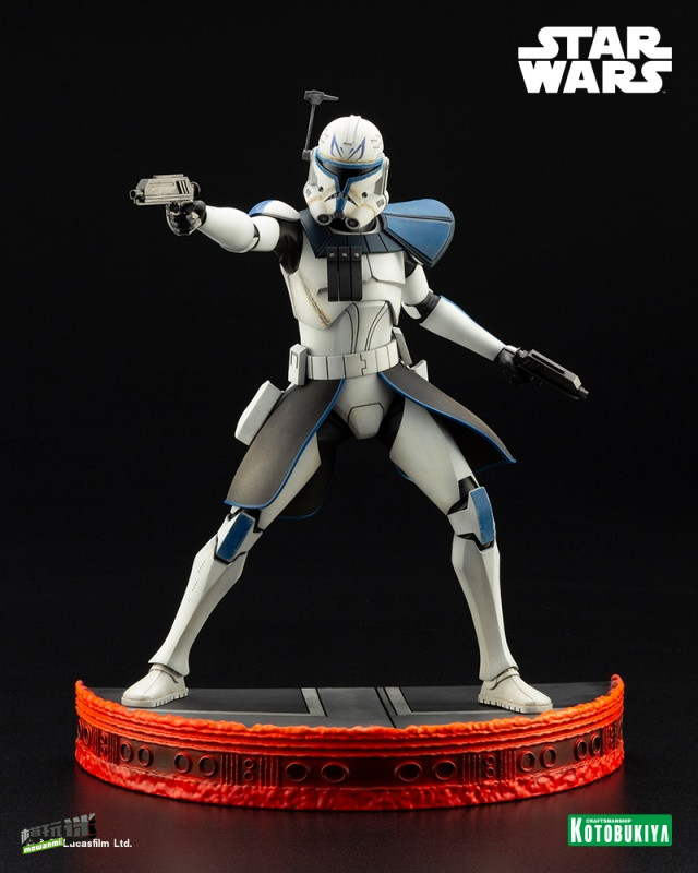 壽屋推出ARTFX《星球大戰》雷克斯上尉 克隆人戰爭Ver.1/7模型