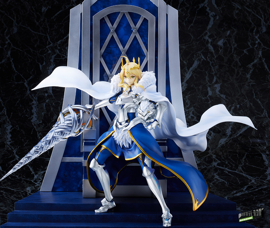 eStream推出《FGO》-神圣圓桌領域卡美洛- 獅子王1/7手辦