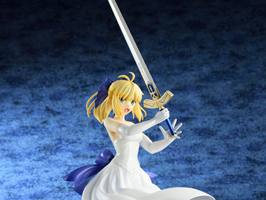 BellFine再版《命運之夜：無限劍制》Saber 白禮服1/8手辦