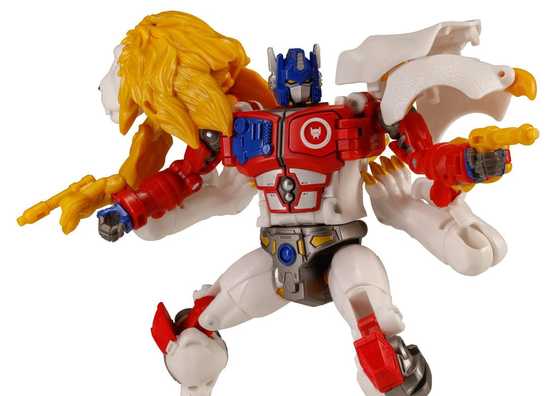 Takara Tomy推出日版變形金剛傳世系列TL-25日版《超能勇士》白獅擎天柱
