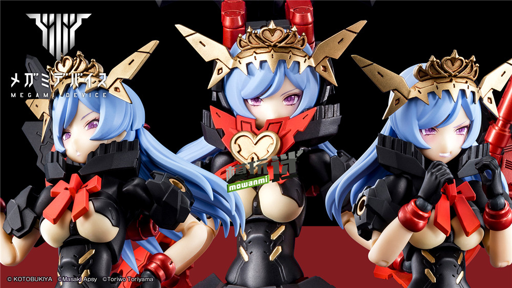 壽屋推出女神裝置 Chaos&Pretty 紅心皇后 拼裝模型