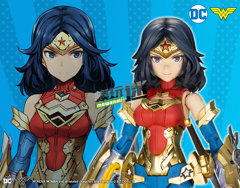 壽屋推出神奇女俠 Another Color 島田文金Ver.拼裝模型