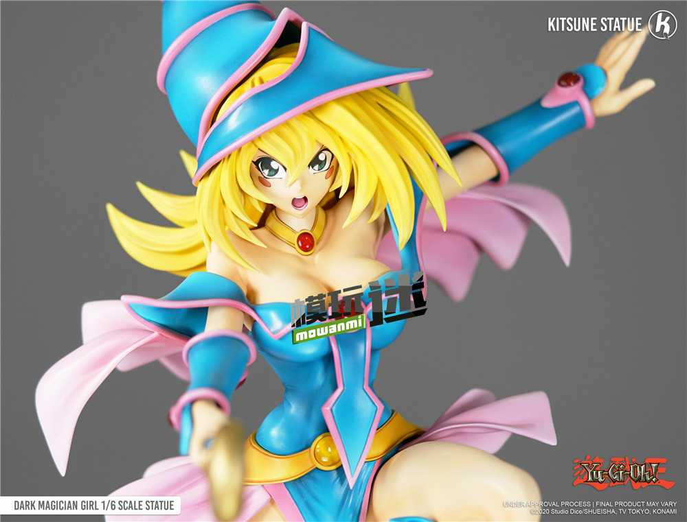 Kitsune Statue推出《游戲王》黑魔導女孩 1/6雕像