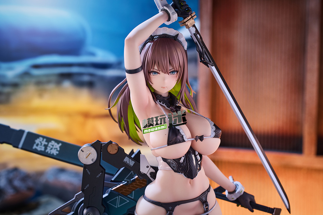 Alphamax推出Nidy-2D-原創角色“冥途武裝”Blade STD Ver.1/7手辦