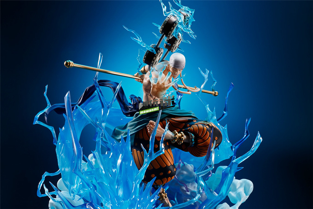 萬代推出FiguartsZERO 超激戰《海賊王》艾尼路-六千萬伏特“雷龍”-手辦