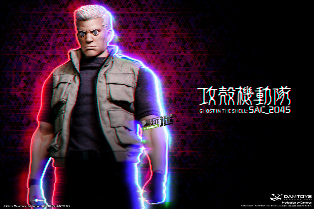 DAMTOYS推出DMS043《攻殼機動隊 SAC_2045》巴特 1/6可動人偶