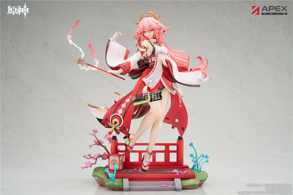 APEX-TOYS推出《原神》八重神子·浮世笑百姿Ver.1/7手辦