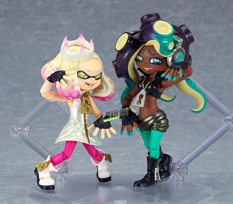 良笑社再版figma-507《斯普拉遁2》Off the Hook 可動人偶