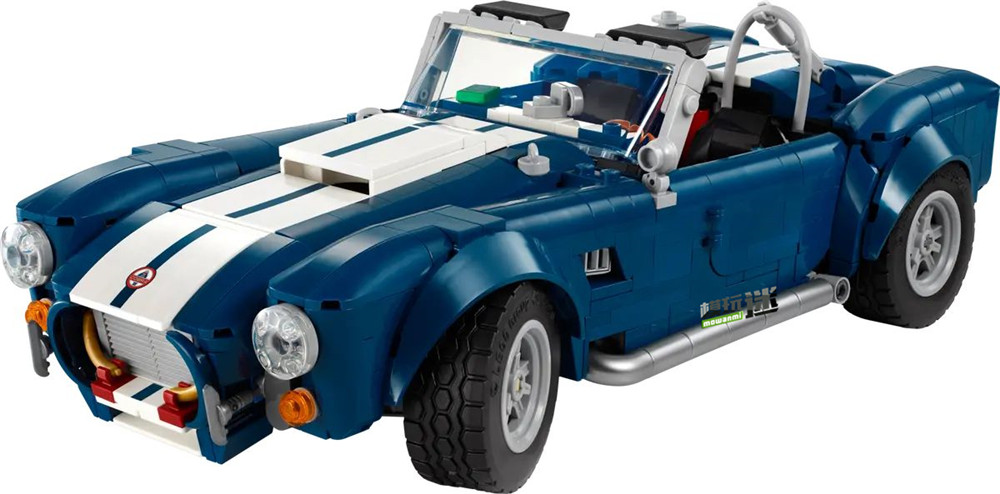 樂高推出LEGO-10357 Shelby Cobra 427 S/C積木拼裝套裝