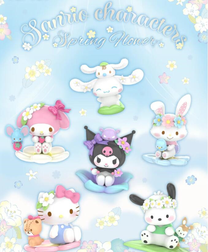 TOPTOY推出“三麗鷗家族花意系列”盲盒